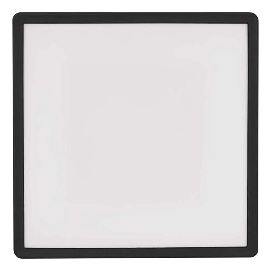 Plafonnier FLORI LED/18W/230V 4000K noir 29x29 cm
