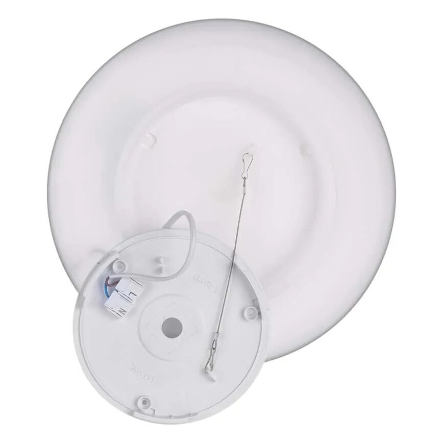 Plafonnier FLORI LED/18W/230V 4000K noir d. 29 cm
