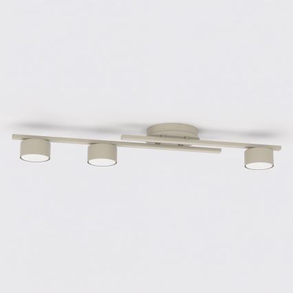 Plafonnier FRAGMENT 3xGX53/12W/230V beige