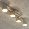Plafonnier FRAGMENT 4xGX53/12W/230V beige