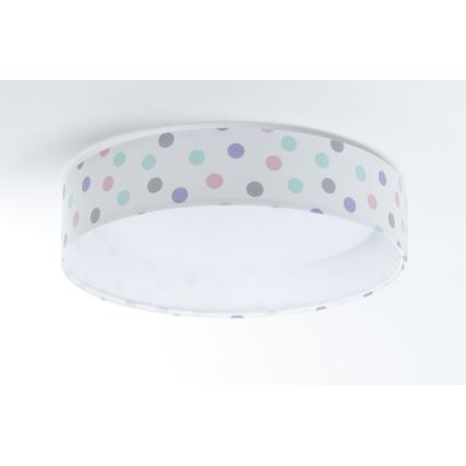 Plafonnier enfant GALAXY KIDS LED/24W/230V points coloré