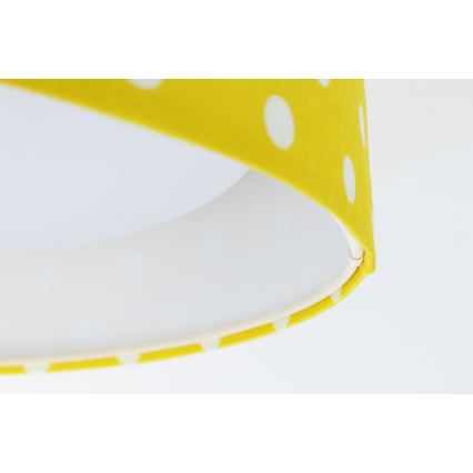 Plafonnier enfant GALAXY KIDS LED/24W/230V points jaune/blanc