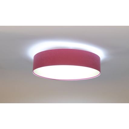 Plafonnier LED GALAXY LED/24W/230V d. 44 cm rose/doré