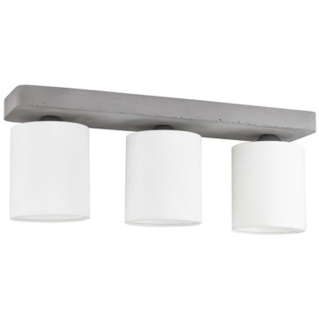 Plafonnier GENTLE 3xE27/25W/230V béton