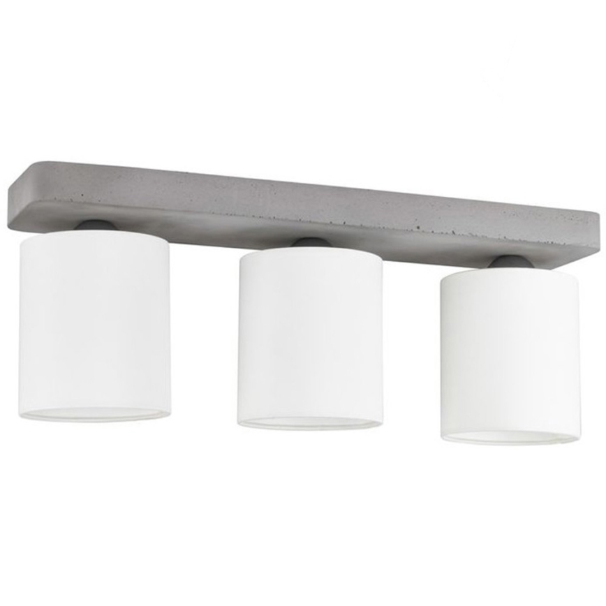 Plafonnier GENTLE 3xE27/25W/230V béton