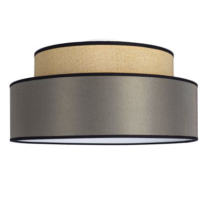 Plafonnier GRACE 1xE27/60W/230V beige/marron