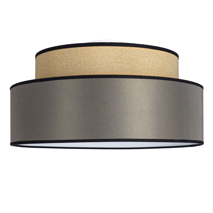 Plafonnier GRACE 1xE27/60W/230V beige/marron