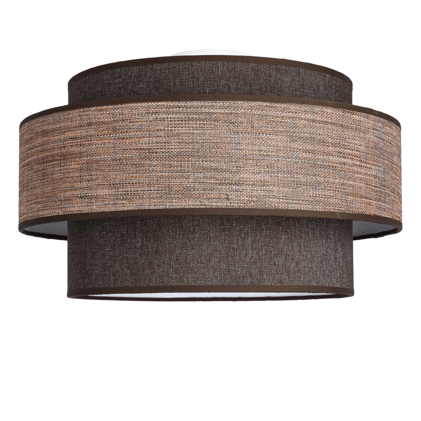 Plafonnier GRACE 1xE27/60W/230V marron/beige