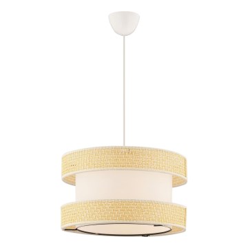 Plafonnier HALO 1xE27/60W/230V crème/beige