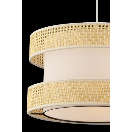Plafonnier HALO 1xE27/60W/230V crème/beige