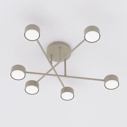 Plafonnier HALO 6xGX53/10W/230V beige