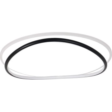 Plafonnier HALO LED, 38 W, 230 V, Ø 50 cm, noir