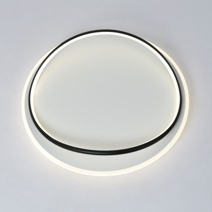 Plafonnier HALO LED, 38 W, 230 V, Ø 50 cm, noir