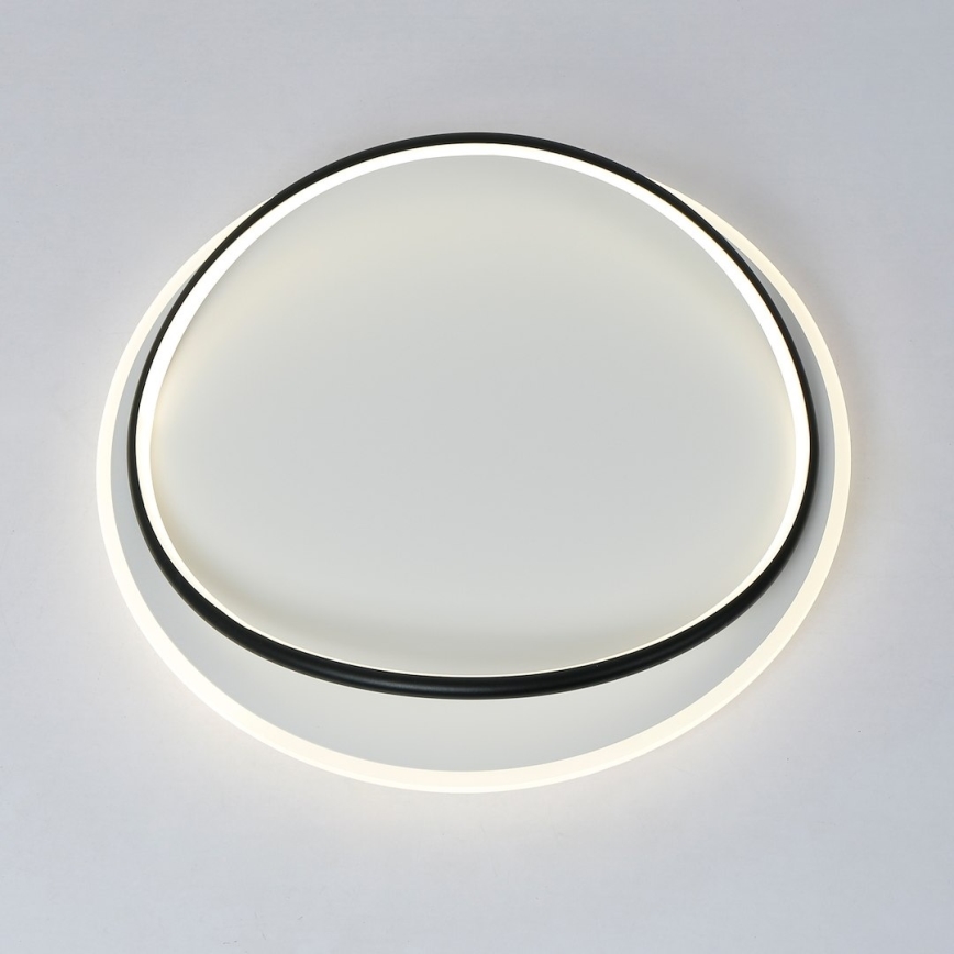 Plafonnier HALO LED, 38 W, 230 V, Ø 50 cm, noir
