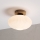 Plafonnier HARMA WOOD 1xE27/15W/230V chêne/blanc Ø 25 cm