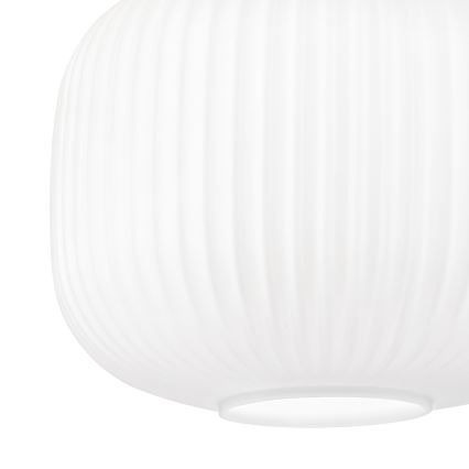 Plafonnier HARMA WOOD 1xE27/15W/230V chêne/blanc Ø 25 cm