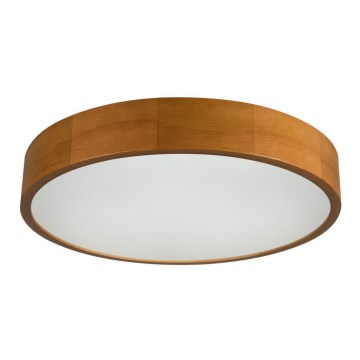 Plafonnier JASMIN 3xE27/20W/230V d. 47,5 cm chêne doré