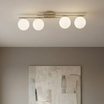 Plafonnier KAIRO 4xE14/10W/230V beige