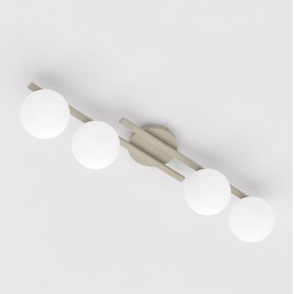 Plafonnier KAIRO 4xE14/10W/230V beige