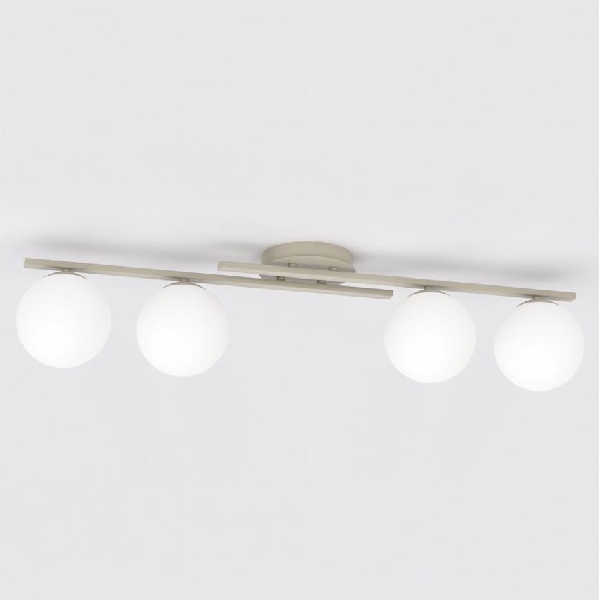 Plafonnier KAIRO 4xE14/10W/230V beige