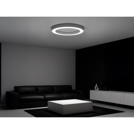 Plafonnier LED 100W/230V 3000/4000/6500K Ø 100 cm blanc