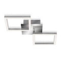 Plafonnier LED 10W/230V 3000K chrome mat