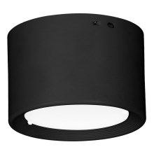 Plafonnier LED/10W/230V noir d. 10 cm