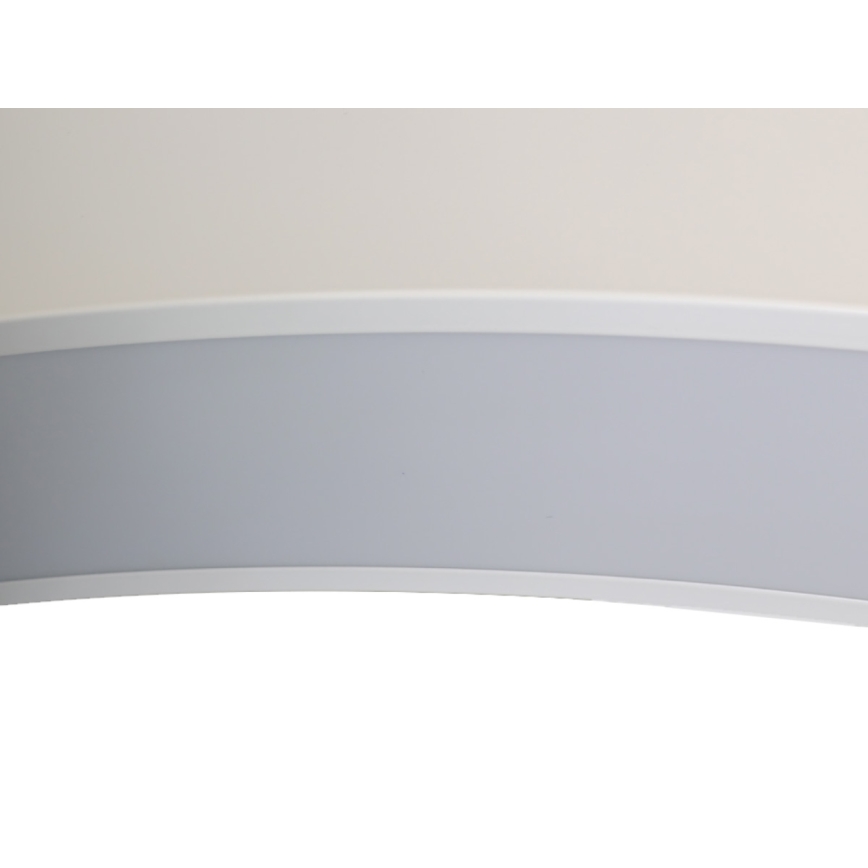 Plafonnier LED 115 W/230 V — Températures de couleur 3000/4000/6500 K — Ø 120 cm — Blanc