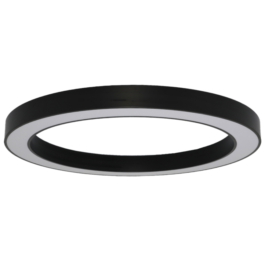 Plafonnier LED 115W/230V 3000/4000/6500K Ø 120 cm noir