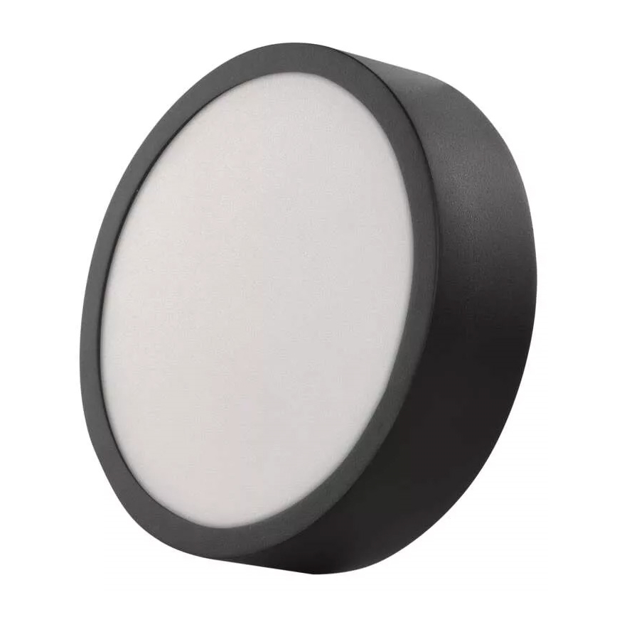 Plafonnier NEXXO LED/12,5W/230V 3000/3500/4000K d. 17 cm noir