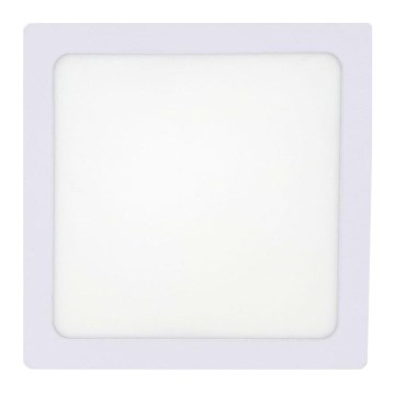 Plafonnier LED/12W/230V 2700K 16,3x16,3 cm blanc
