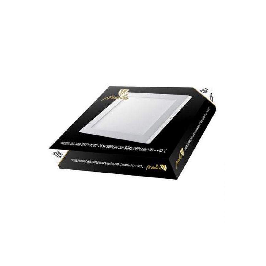 Plafonnier LED/12W/230V 4000K 17,2x17,2 cm