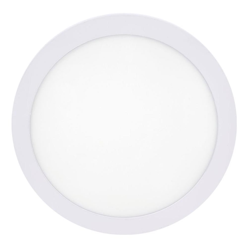 Plafonnier LED/12W/230V 4200K d. 16 cm blanc