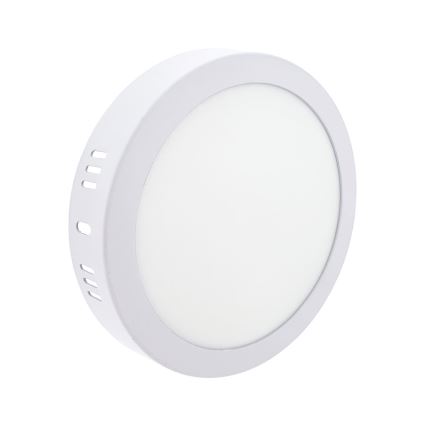 Plafonnier LED/12W/230V 4200K d. 16 cm blanc
