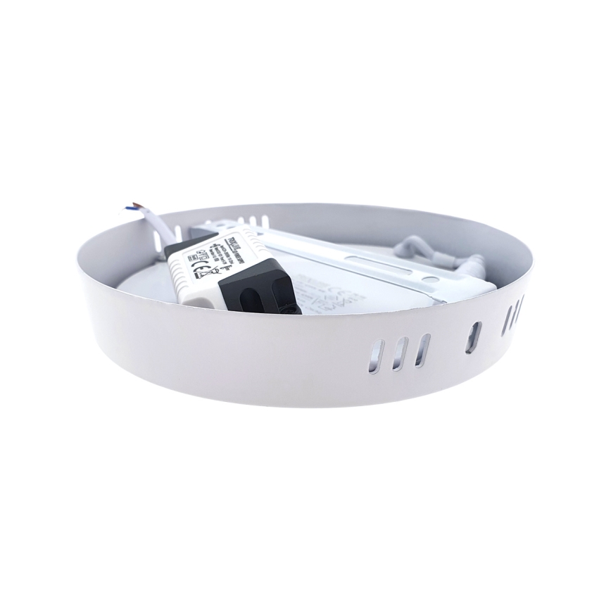 Plafonnier LED/12W/230V 4200K d. 16 cm blanc