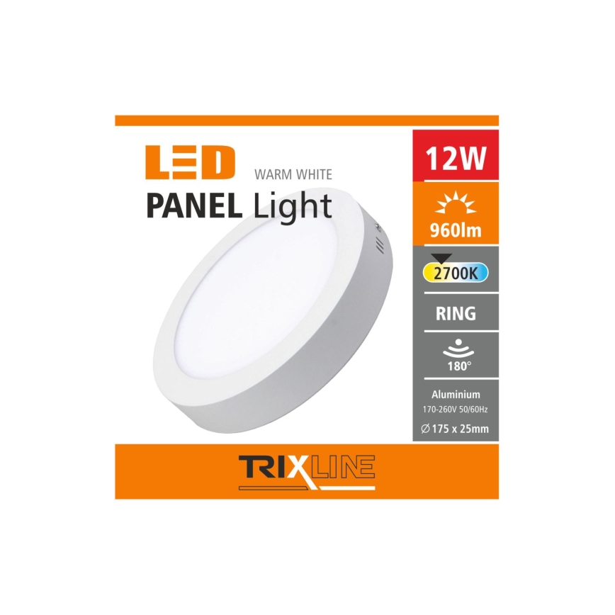Plafonnier LED/12W/230V