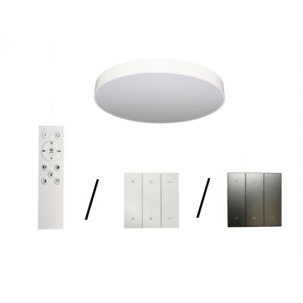 Plafonnier LED 135W/230V 3000/4000/6500K Ø 80 cm, blanc