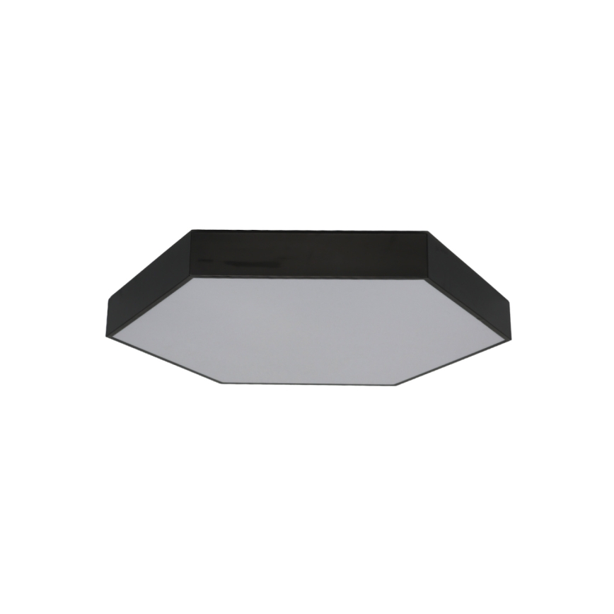 Plafonnier LED 135W/230V 3000/4000/6500K Ø 80 cm noir