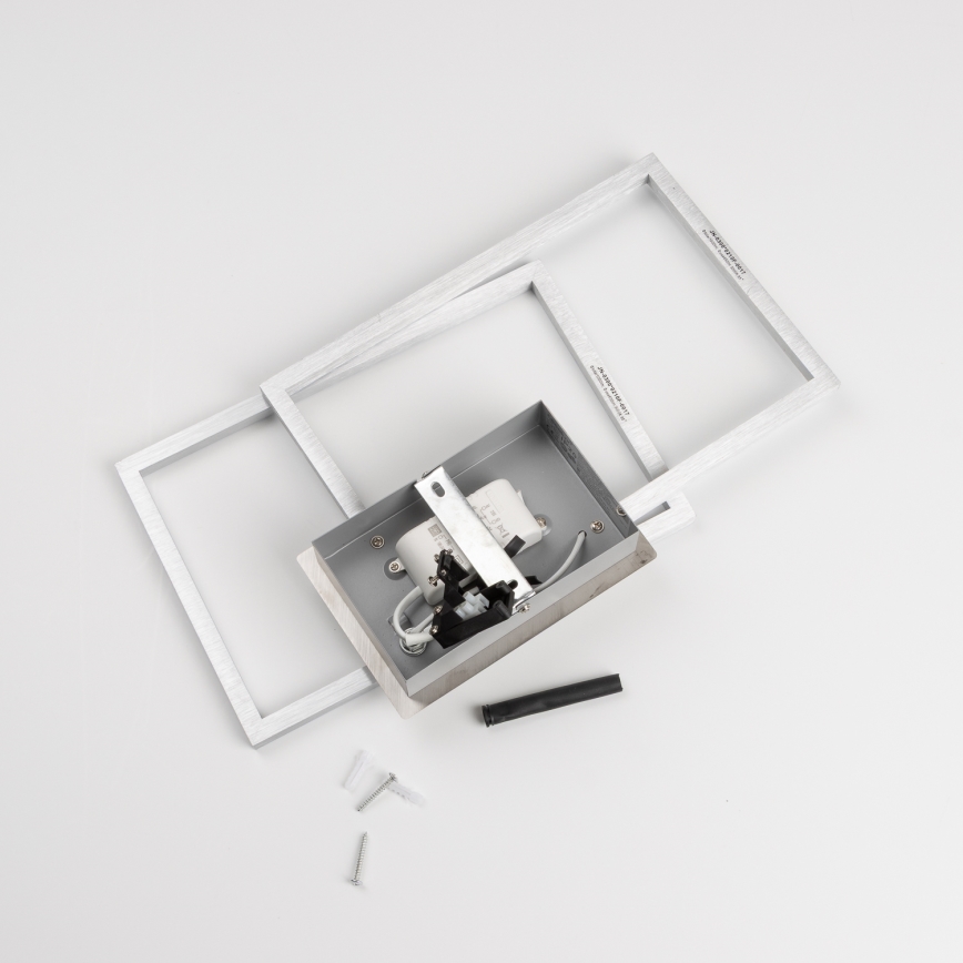 Plafonnier LED 17W/230V, chrome mat