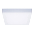 Plafonnier LED/18W/230V 3000/4000/6000K 22,5x22,5 cm blanc