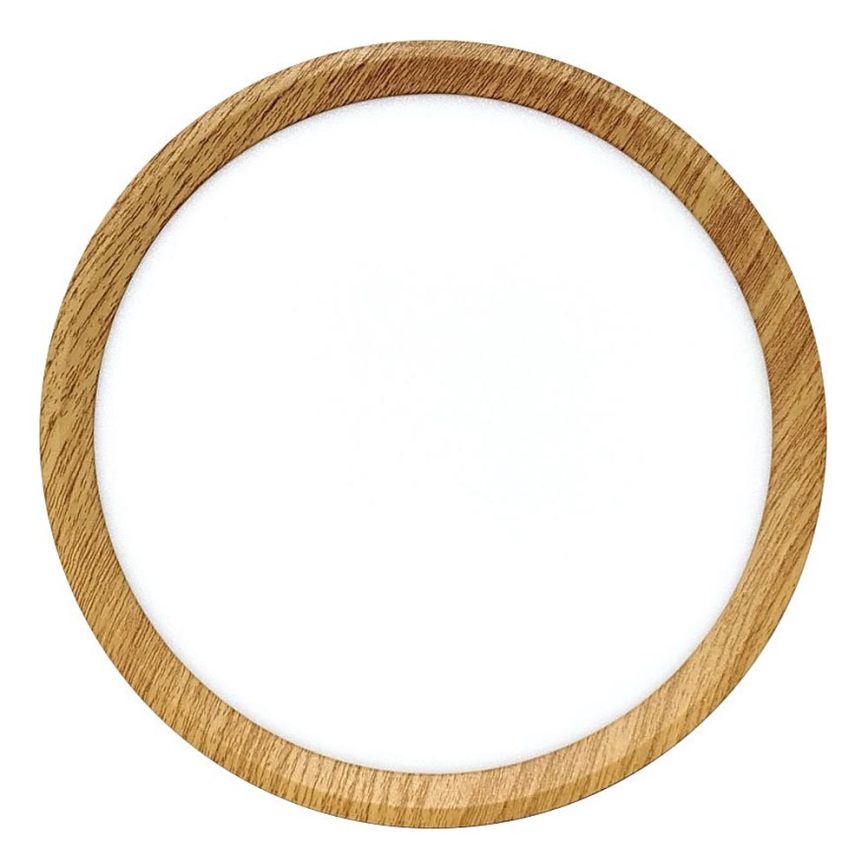 Plafonnier LED/18W/230V 3000/4000/6500K Ø 23 cm beige