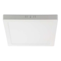 Plafonnier LED/18W/230V 3000K 21,4x21,4 cm blanc