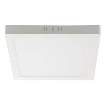 Plafonnier LED/18W/230V 4000K 21,4x,21,4 cm blanc