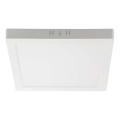 Plafonnier LED/18W/230V 6500K 21,4x21,4 cm blanc