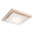 Plafonnier LED 1xLED/12W/230V hêtre