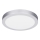 Plafonnier LED 2 en 1 (apparent/encastrable) 18W/230V 3000/4000/6000K Ø 22,5 cm IP54 argenté