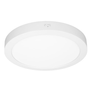 Plafonnier LED 2 en 1 (en saillie/encastré) 18W/230V 3000/4000/6000K Ø 22,5 cm IP54 blanc