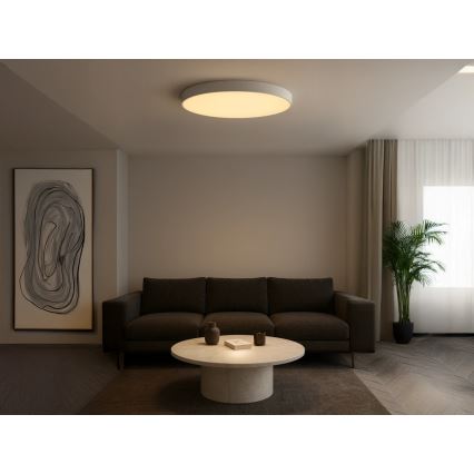 Plafonnier LED 200W/230V 3000/4000/6500K Ø 100 cm blanc