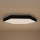 Plafonnier LED/200W/230V 3000/4000/6500K Ø 100 cm noir