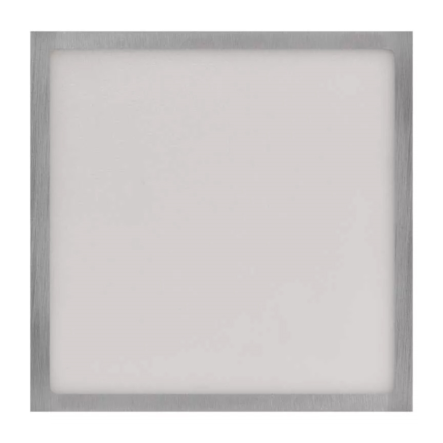 Plafonnier NEXXO LED/21W/230 3000/3500/4000K 22,5x22,5 cm chrome mat